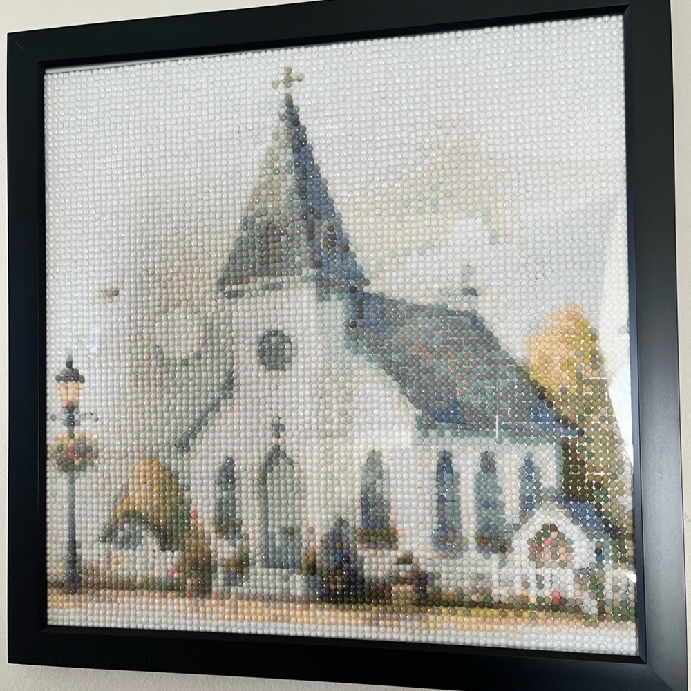 Framed Church Diamond Painting